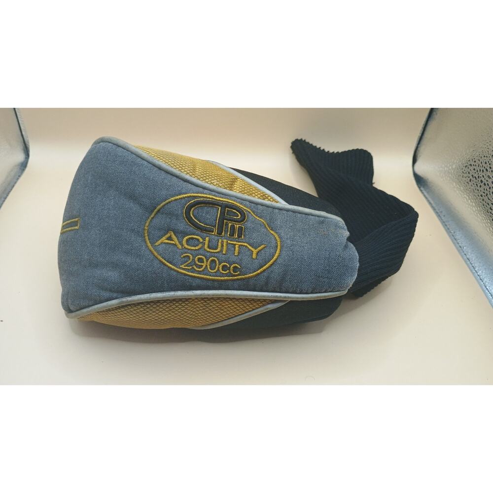 Acuity CP2 CPii 220cc Golf Club Driver Wood Head Cover Oversized #3 Black Gold